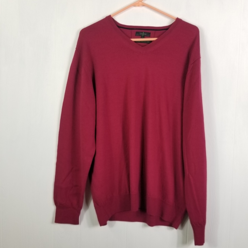 Jasper Conran Merino wool sweater sz XL